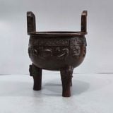  Lư Xông Trầm Đồng Tam Túc Chạm Linh Vật BKMECN-9968 