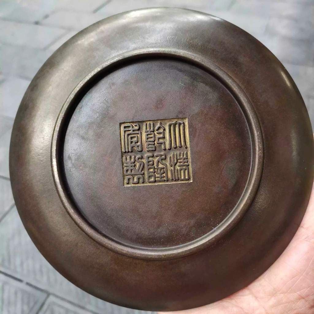  Đĩa Đồng Võ Tòng Đả Hổ Mộc Chiện Sưu Tầm BKMECN-9972 