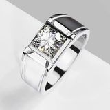  Nhẫn Nam Mạ Bạch Kim Sang Trọng BKSTCN-9251 