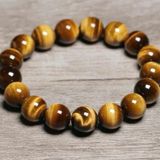  Vòng Tay Đá Mắt Hổ Vàng Tự Nhiên BKSTCN-9253 