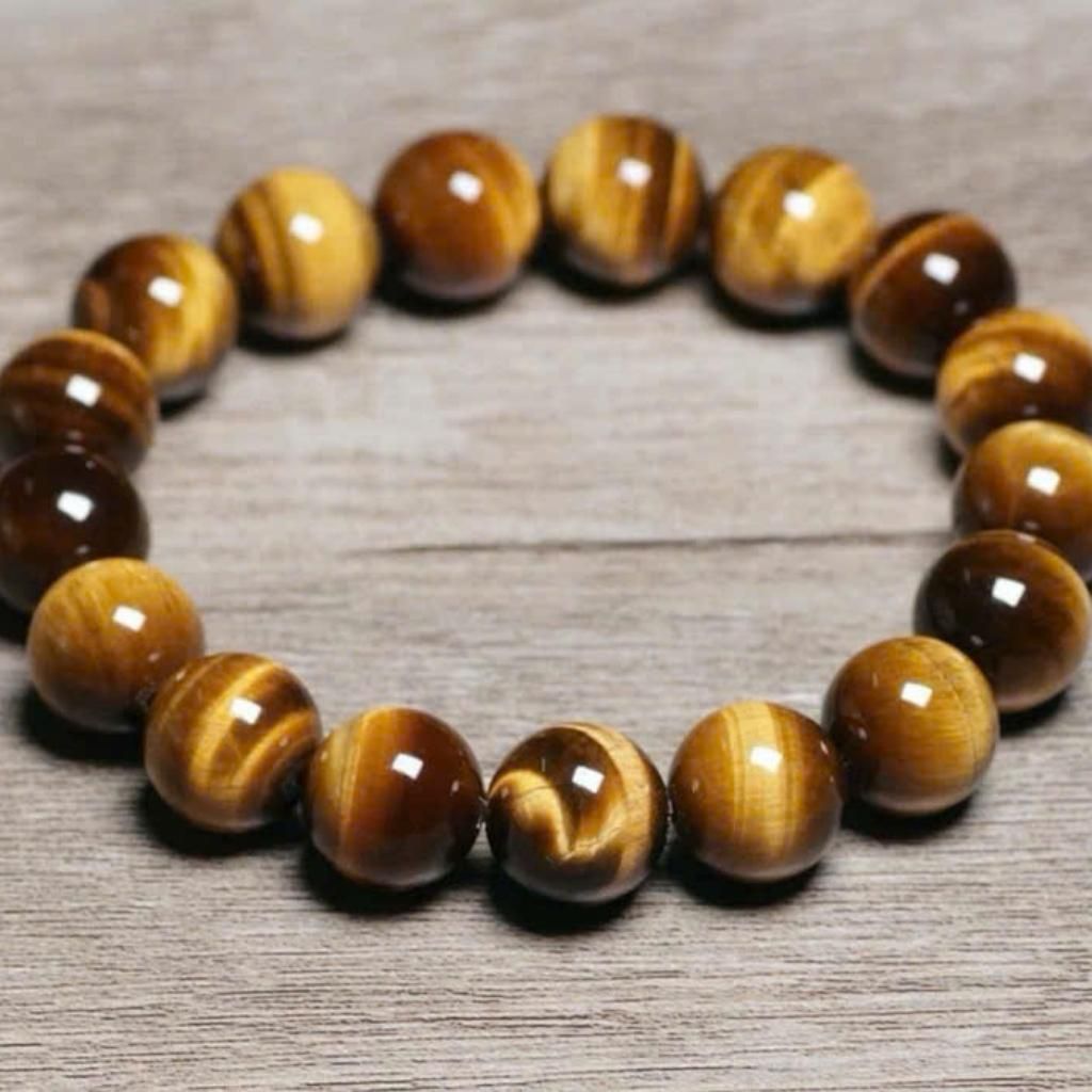  Vòng Tay Đá Mắt Hổ Vàng Tự Nhiên BKSTCN-9253 