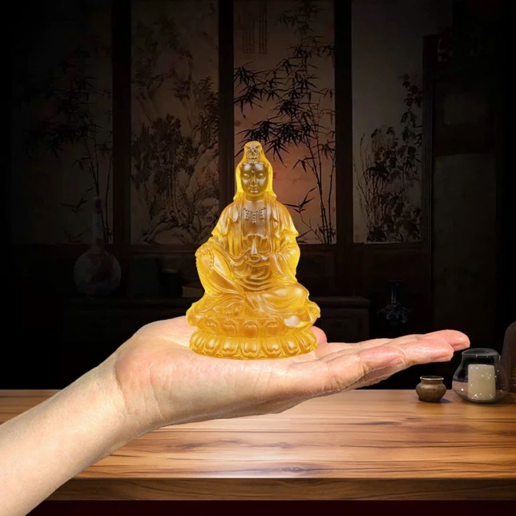  Tượng Phật Quan Âm Ngọc Lưu Ly BKSTCN-9256 
