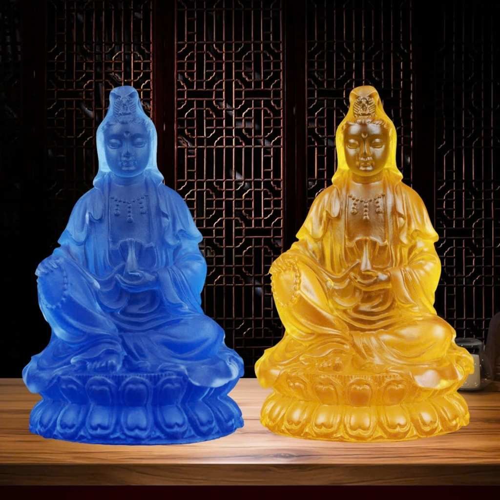  Tượng Phật Quan Âm Ngọc Lưu Ly BKSTCN-9256 