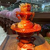  Đỉnh xông trầm ngọc mã não BKSTCN-9263 