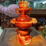  Đỉnh xông trầm ngọc mã não BKSTCN-9263 
