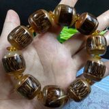  Vòng Tay Nam Hạt Phật Tre Máu Rồng BKSTCN-9273 