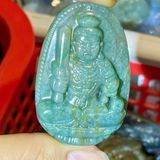  Mặt dây chuyền Phật Bản Mệnh Ngọc Mã Não Rêu BKSTCN-9279 