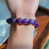  Vòng Tay Thạch Anh Tím 12mm Tự Nhiên BKSTCN-9284 