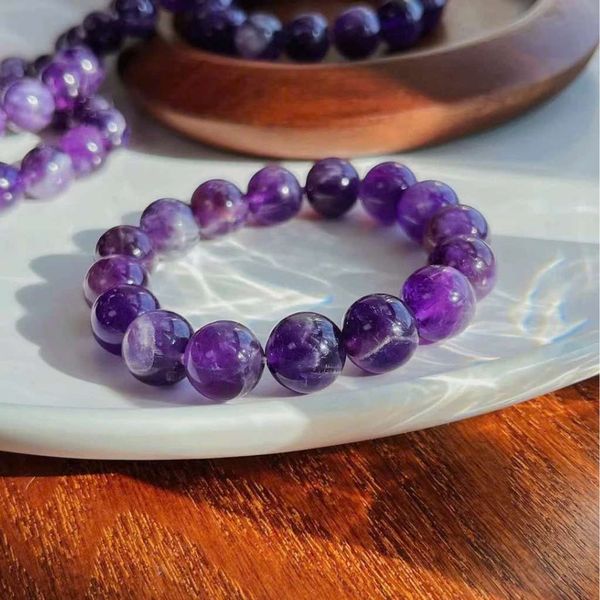  Vòng Tay Thạch Anh Tím 12mm Tự Nhiên BKSTCN-9284 