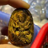  Mặt Dây Chuyền Phật Bản Mệnh Đá Mắt Hổ BKSTCN-9285 