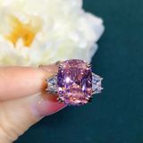  Nhẫn Nữ Ice Pink Diamond Cut cực sang trọng BKSTCN-9286 