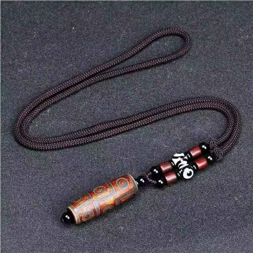  Chuỗi Hạt Dzi 9 Mắt Tây Tạng BKSTCN-9287 