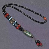  Chuỗi Hạt Dzi 9 Mắt Tây Tạng BKSTCN-9287 