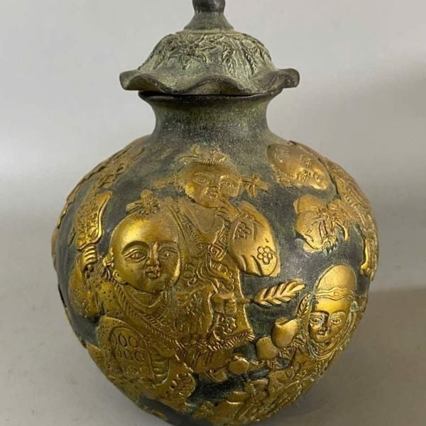  Hũ Đồng Tiểu Đồng Tử Phong Thủy BKMECN-9175 