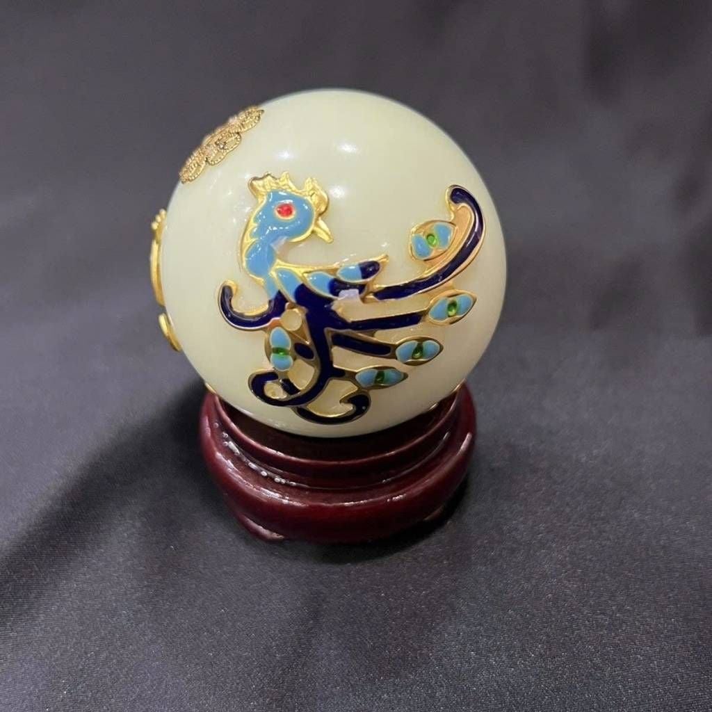  Quả Cầu Ngọc Song Khổng Tước BKSTCN-9302 