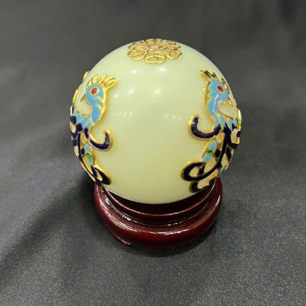  Quả Cầu Ngọc Song Khổng Tước BKSTCN-9302 