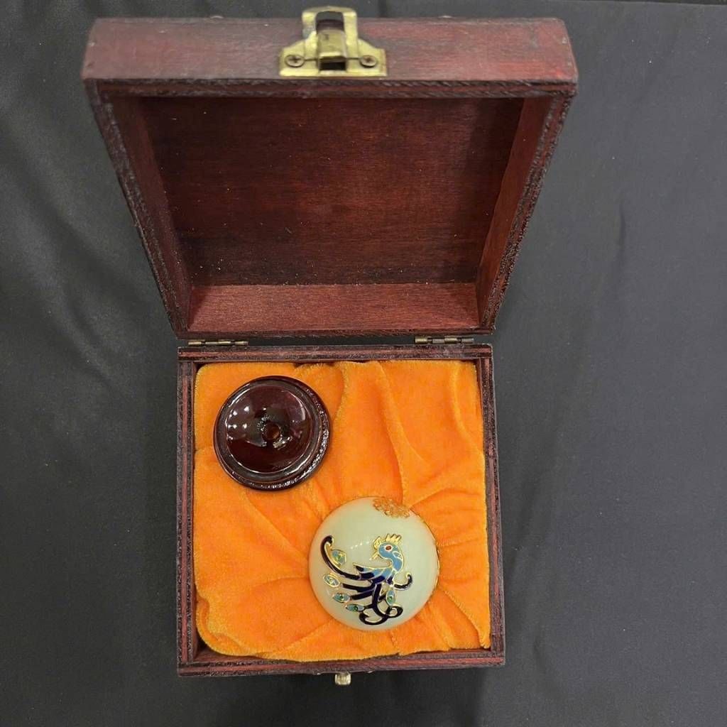  Quả Cầu Ngọc Song Khổng Tước BKSTCN-9302 