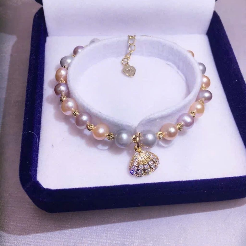  Vòng Tay Ngọc Trai Khí Chất BKSTCN-9304 
