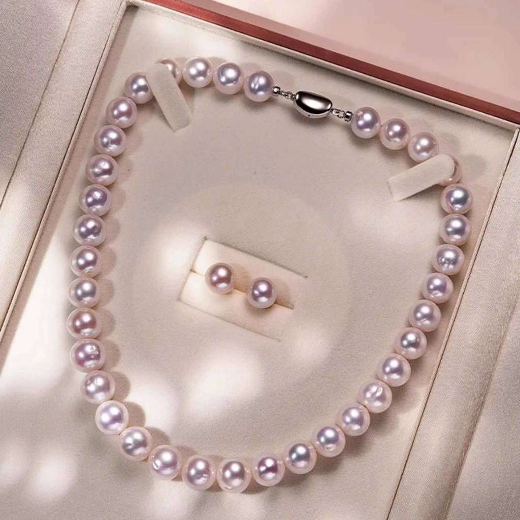  Bộ vòng cổ kèm bông tai ngọc trai BKSTCN-9307 