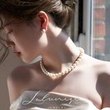  Bộ vòng cổ kèm bông tai ngọc trai BKSTCN-9307 