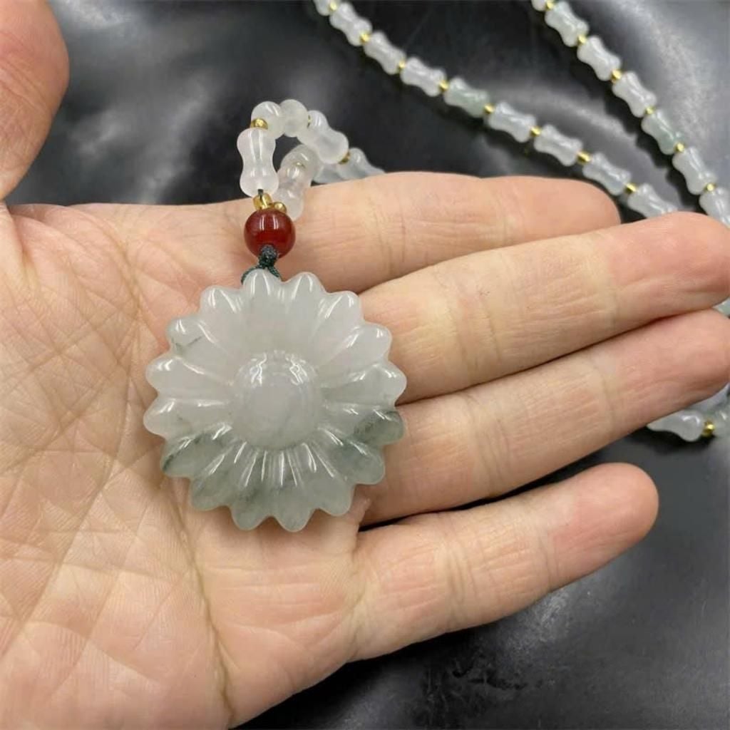  Mặt dây chuyền ngọc bích xanh lam Thanh Thiên Sơn BKSTCN-9314 