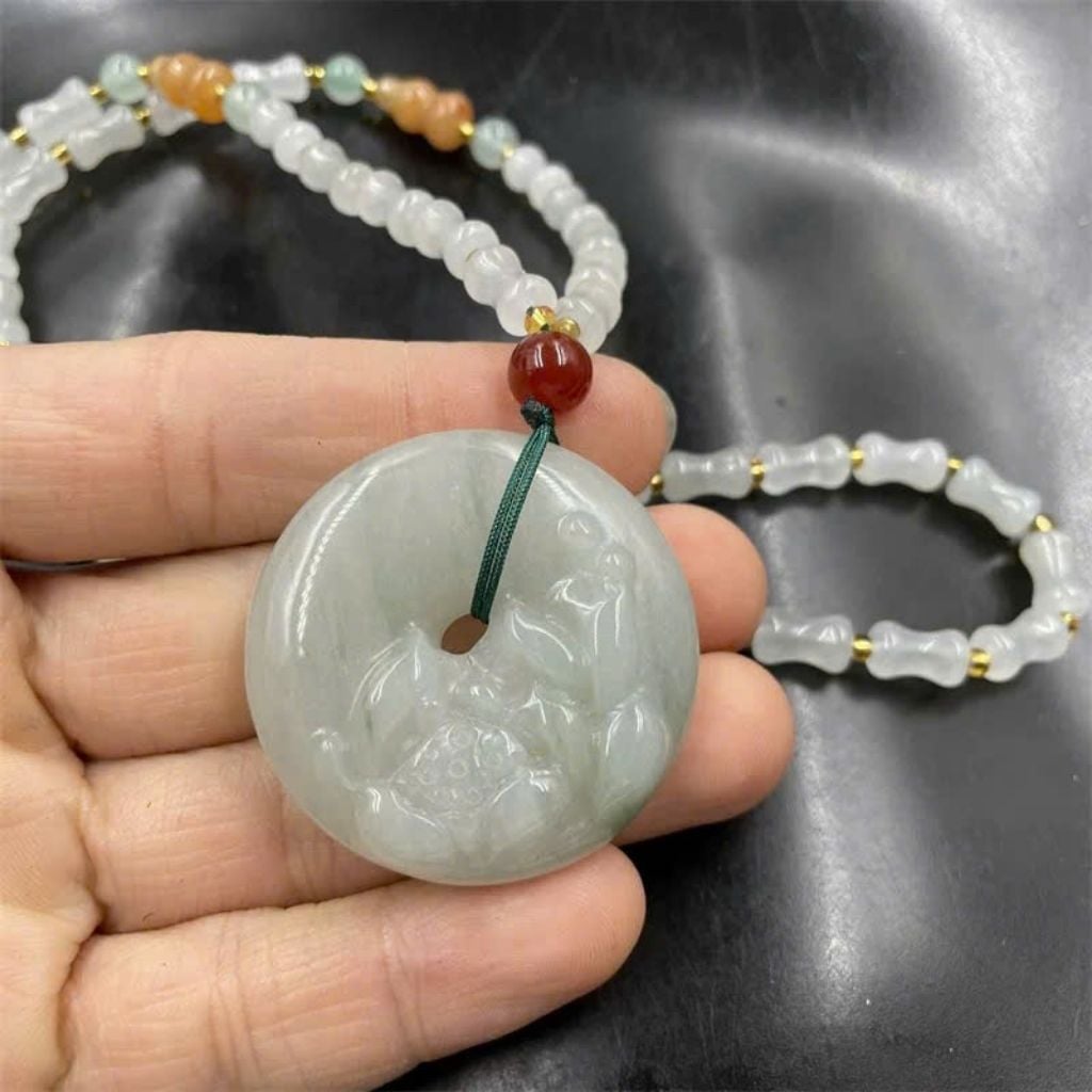  Mặt dây chuyền ngọc bích xanh lam Thanh Thiên Sơn BKSTCN-9314 