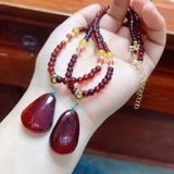  Vòng cổ hổ phách tự nhiên BKSTCN-9319 