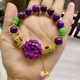  Vòng Tay May Mắn Nở Hoa Sugilite BKSTCN-9320 