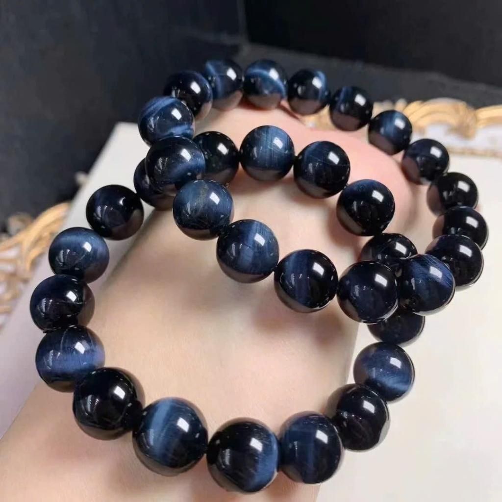  Vòng tay đá mắt hổ xanh phong thủy BKSTCN-9327 
