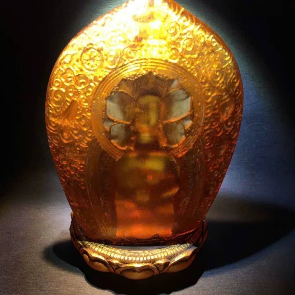  Tượng Phật Tổ bằng ngọc BKSTCN-9352 