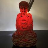  Tượng Phật Bằng Hổ Phách Cổ BKSTCN-9458 