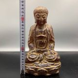  Tượng Phật Bằng Hổ Phách Cổ BKSTCN-9458 