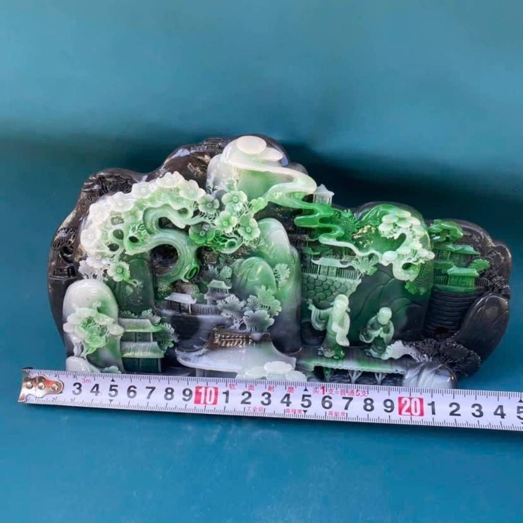  Bonsai Sơn Thủy Hữu Tình Ngọc Tự Nhiên BKSTCN-9460 