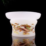  Bộ Ấm Chén Bạch Ngọc Rồng Vàng Cao Cấp BKSTCN-9462 