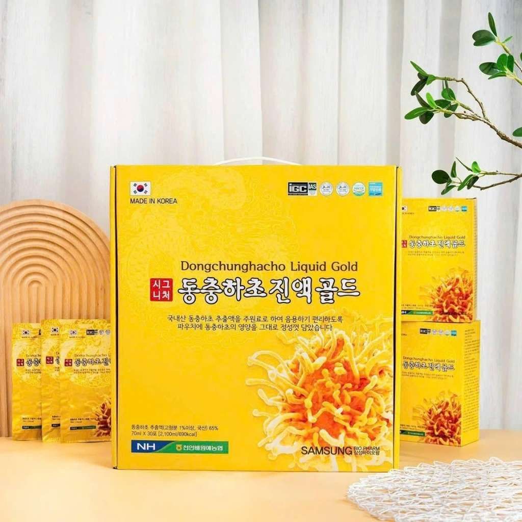  Nước Đông Trùng Hạ Thảo Dongchunghacho Liquid Gold Korea BKHEKR-9405 