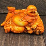  Tượng Di Lặc Đá Màu Vàng Phong Thủy BKSTCN-9487 