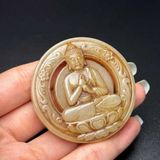  Mặt Dây Chuyền Ngọc Phật BKSTCN-9495 