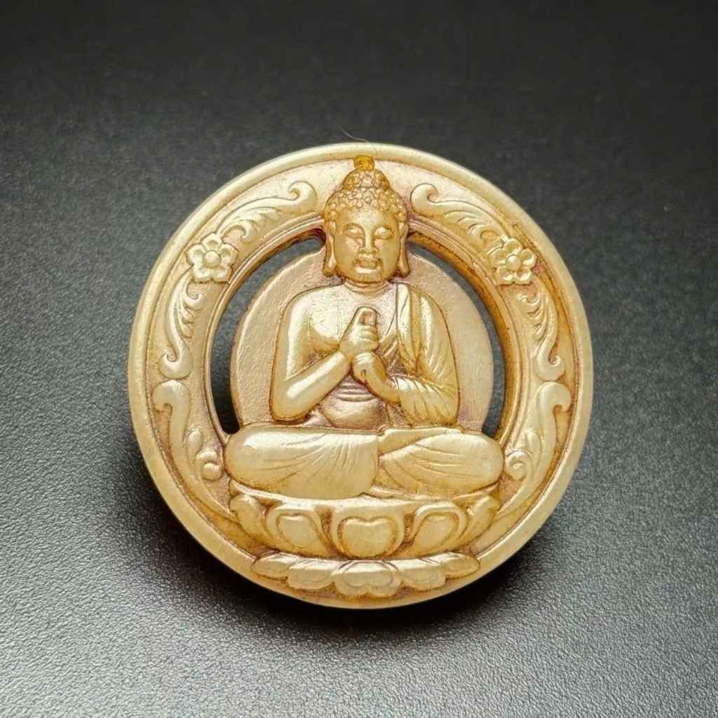  Mặt Dây Chuyền Ngọc Phật BKSTCN-9495 