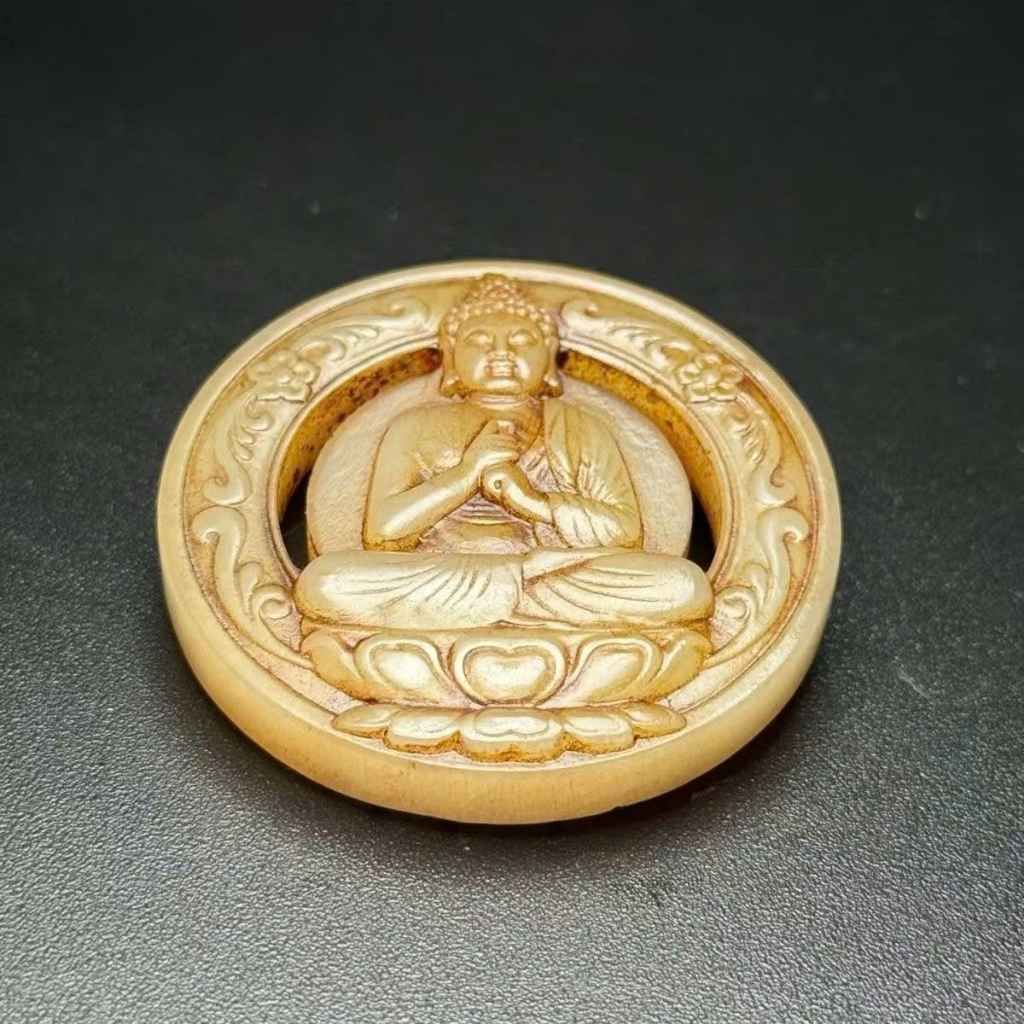  Mặt Dây Chuyền Ngọc Phật BKSTCN-9495 