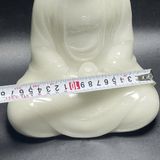  Tượng Phật A Di Đà Bạch Ngọc Cao Cấp Đẹp BKSTCN-9578 