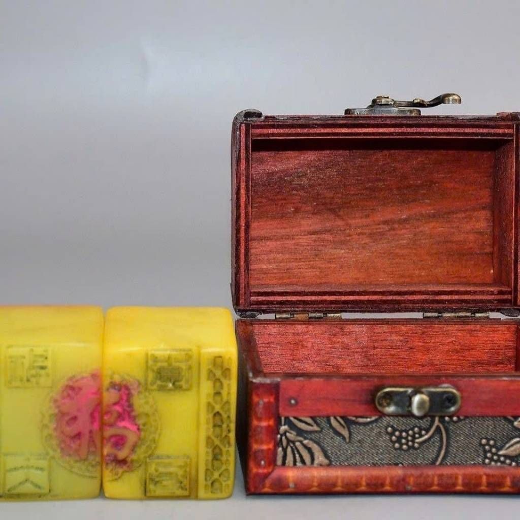  Cặp Ấn Ngọc Xưa Khắc Phúc Thọ Sưu Tầm BKSTCN-9579 