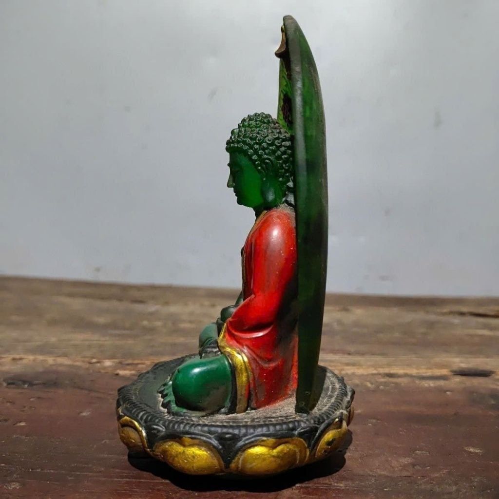  Tượng Phật A Di Đà Ngọc Lưu Ly Sưu Tầm Đẹp BKSTCN-9580 