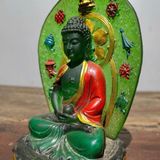  Tượng Phật A Di Đà Ngọc Lưu Ly Sưu Tầm Đẹp BKSTCN-9580 