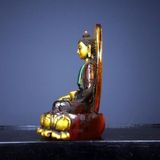  Tượng Phật A Di Đà Hổ Phách Non BKSTCN-9582 