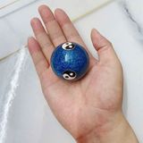  Cặp bi lăn tay bằng đá âm dương BKSTCN-9593 