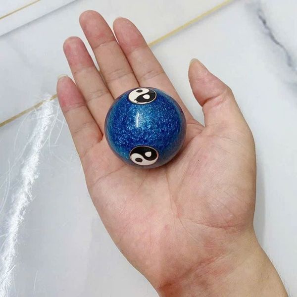  Cặp bi lăn tay bằng đá âm dương BKSTCN-9593 