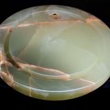  Khay Trà Ngọc Tự Nhiên Vân Cam BKSTCN-9601 