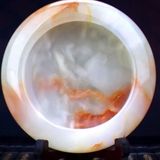  Bát Ngọc Trang Trí Vân Cam Tự Nhiên Đường Kính BKSTCN-9602 