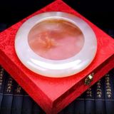  Bát Ngọc Trang Trí Vân Cam Tự Nhiên Đường Kính BKSTCN-9602 