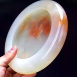  Bát Ngọc Trang Trí Vân Cam Tự Nhiên Đường Kính BKSTCN-9602 